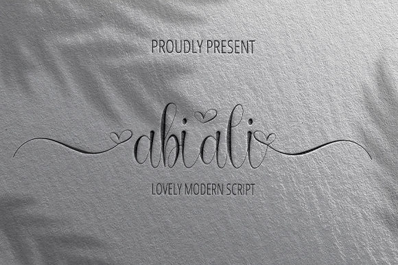 Abiali: A Timeless Handwritten Font for Editorial Design