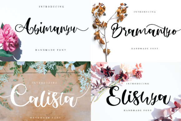 Abimanyu: The Handwritten Font for Crafters