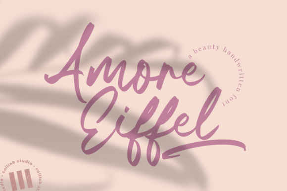 Amore Eiffel: The Elegant Handwritten Font for Modern Branding