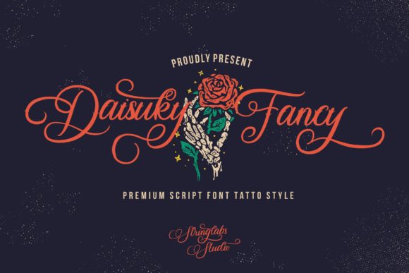 Daisuky Fancy: A Delicate Handwritten Font for Elegant Brands