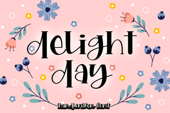 Delight Day Font: Elevate Your Brand Visuals