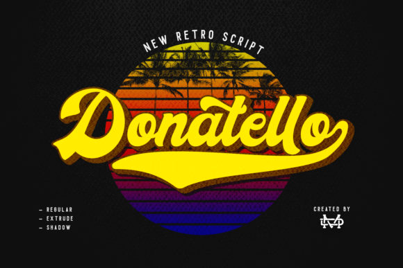 Donatello Font: A Vintage Touch for Branding