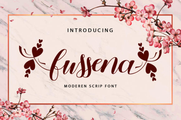 Fussena: A Handwritten Font for Branding