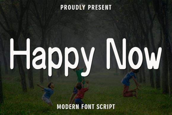 Happy Now: A Friendly Handwritten Font for Editorial Design