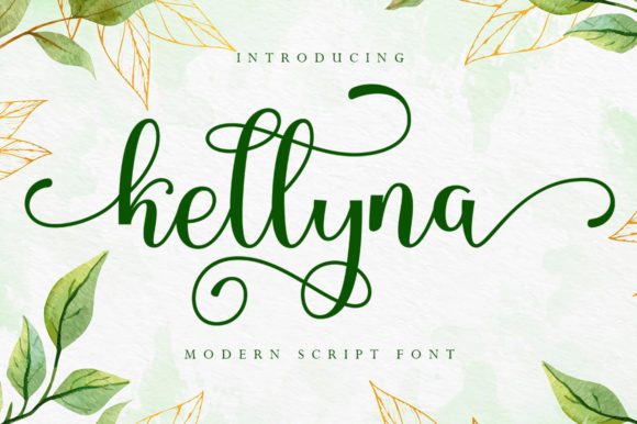 Kellyna: An Elegant Handwritten Font for Editorial Design