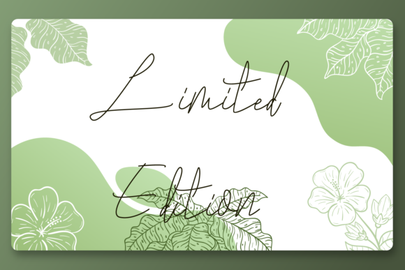 Limited Edition Font: Elevate Your Brand Identity