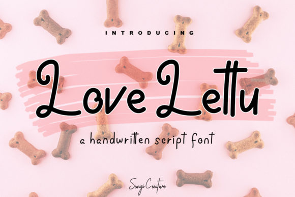 Love Lettu: A Handwritten Font for Editorial Design