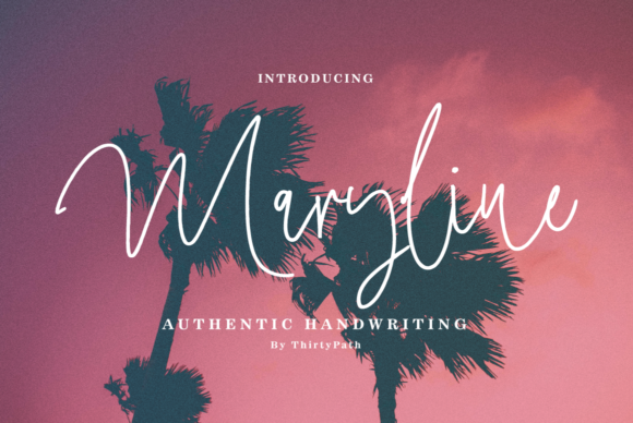 Maryline: The Elegant Handwritten Font for Branding