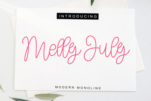 Melly July Font Review for Social Campaigns
