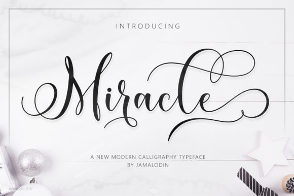 Miracle Font: Elevate Your Brand with Modern Script Typography