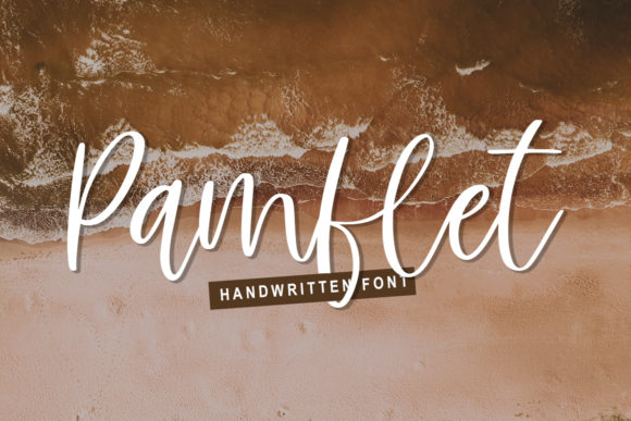 Pamflet: A Script Font for Digital Elegance