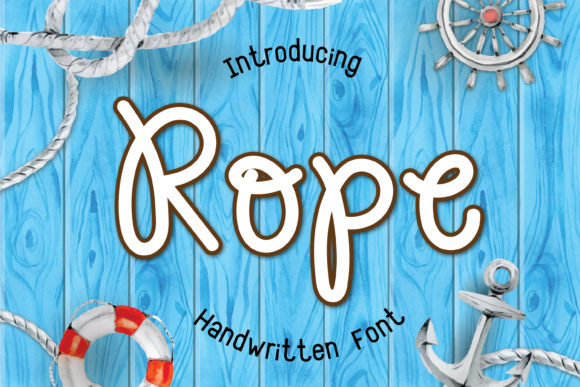 Rope Font: A Friendly Handwritten Typeface for Web Design