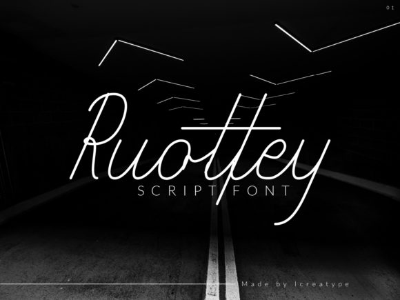 Ruottey: The Handwritten Font for Modern Brands