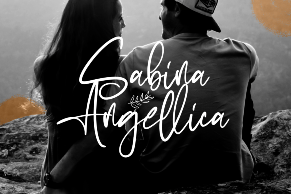 Sabina Angellica: A Modern Script Font for Web Design