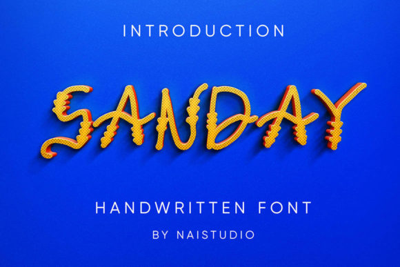 Sanday: A Handwritten Font for Clearer Campaigns