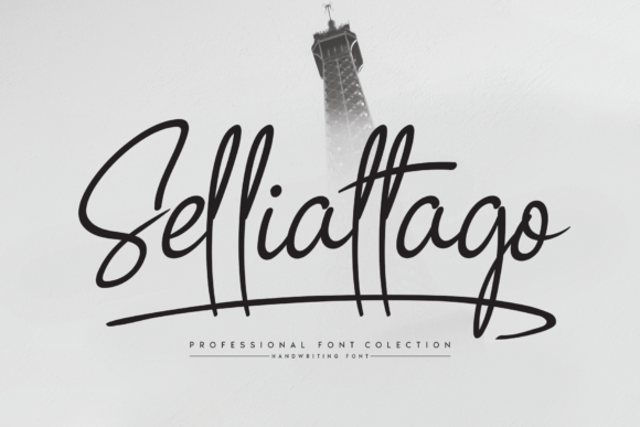 Selliattago: The Handwritten Font for Branding