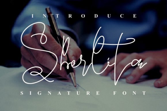 Sherlita: A Timeless Handwritten Font for Crafters