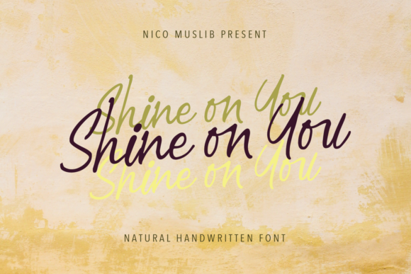 Shine on You: A Handwritten Font for Branding
