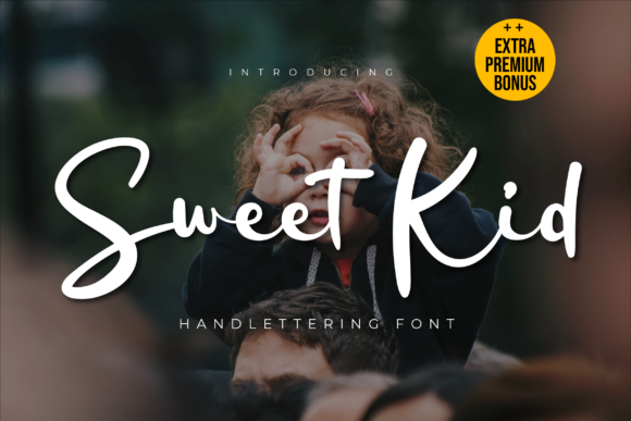 Sweet Kid Font for Web Design