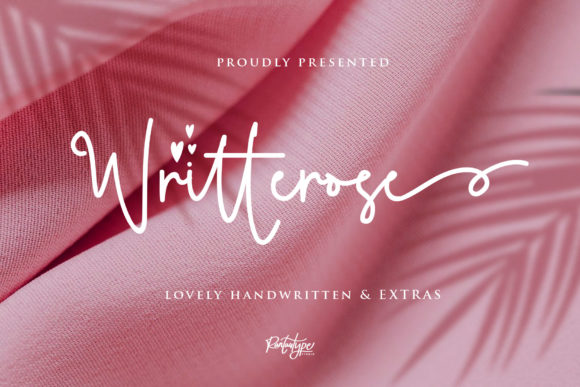 Writterose: A Handwritten Font for Digital Design